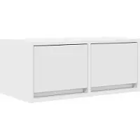 vidaXL Tv-meubel 60x31x25,5 cm bewerkt hout wit
