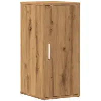 vidaXL Schoenenkast 32x35x70 cm bewerkt hout artisanaal eikenkleur