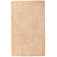 vidaXL Hoogpolig vloerkleed NAVARRA 80x150 cm polyester beige