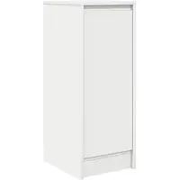 vidaXL Dressoir 29,5x34x76 cm spaanplaat wit