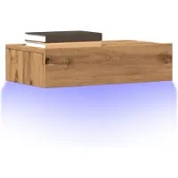 vidaXL Tv-meubels 2 st met LED's 60x35x15,5 cm artisanaal eikenkleur