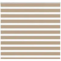 vidaXL Zebra Blind 160x150 cm stofbreedte 155,9 cm polyester zandbruin