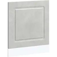 vidaXL Vaatwasserfront Kalmar, betonkleur, 60x1,5x57 cm, houtvezelplaat