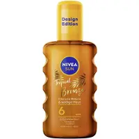 Nivea SUN Zonnebrandolie spray tropisch brons SPF 6, 200 ml