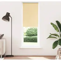 vidaXL Verduisteringsgordijn, beige, 80x230 cm, stofbreedte 75,7 cm, polyester