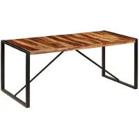 vidaXL Eettafel 180x90x75 cm massief acaciahout