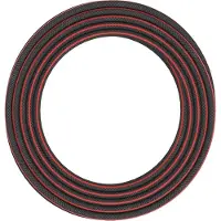 Fiskars tuinslang S, Solid, waterslang voor irrigatiesystemen, 19 mm (3/4"), lengte: 15 m, universele aansluiting, UV-beschermd, vorstbestendig, torsiebestendig, rood, 1076061