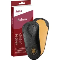 Kaps Bolero Black inlegzolen - Comfort en steun voor platvoeten