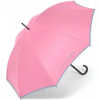 United Colors of Benetton Benetton Long AC Automatische Paraplu - Roze toekomst