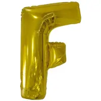 Amscan Letterballon F Folie 86 Cm Goud