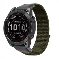 IMoshion QuickFit Nylon bandje - Garmin 20 mm aansluiting - Maat L/XL - Groen