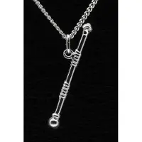 MOOYE ® - Collectie Zilveren Majorette stok ketting hanger