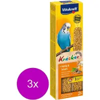 Vitakraft Parkiet Kracker 2 stuks - Vogelsnack - 3 x Honing