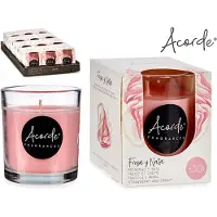 Acorde - Geurkaarsenset 2 stuks - AARDBEI + ROOD FRUIT - in glas - 30u