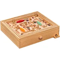 Philos 3209 - Labyrinth hindernis - Hout - 35x31x9 cm