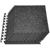 Vevor 12 x Puzzelmat Vloerbeschermingsmat 610 x 610 x 10 mm