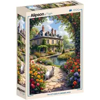 Alipson Puzzle ALIPSON Puzzel: "Bloeiende Boog" in de Nach van de Hütte, 1000 stukjes