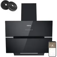 CIARRA Kopffreihaube 60 cm A+++, 688 m³/h, Afzuigkap WiFi + App Bediening Touch Control, Boosterfunctie VM6736FB