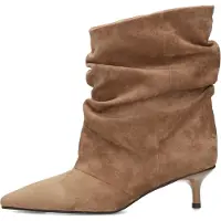 POSH by Poelman Enkellaarsjes taupe