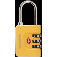 Samsonite TA Revolution Combilock 3 Dial TSA yellow