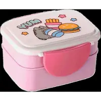 Puckator Pusheen de Kat Core Bento Clip Lock Lunch Box