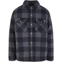 Dickies PORTLAND Heren Overhemdjas Blauw