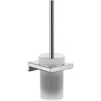 Hansgrohe AddStoris Q Closetborstelgarnituur - wandmontage - hoogglans chroom 41752000