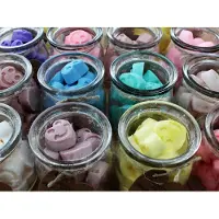 Ancient Wisdom - Kaars - Sojawasmeltpot multicolor met geur van Moonstone Eclipse - aromatherapie - zelfzorg - cadeau - meditatie - geurstenen - geurwax - geurpot