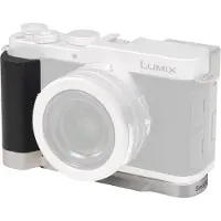 SmallRig 5701 L-Shaped Mount Plate with Silicone Handle for Panasonic Lumix L10 Silver