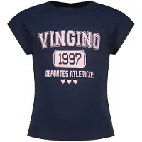Vingino T-shirt Houla Meisje Blauw 116