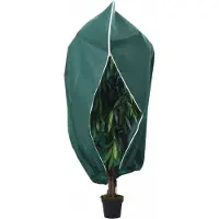 vidaXL Plantenhoezen met ritssluiting 70 g/m² 3,93x3 m