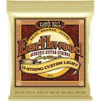 Ernie Ball 2013 Earthwood 12-String Custom Light 80/20 Bronze (010-048) snarenset voor 12-snarige akoestische westerngitaar