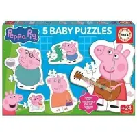 Educa Baby-puzzels - - Peppa Pig - 4 stukjes