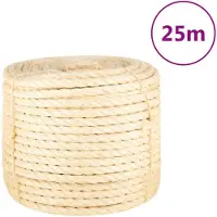 vidaXL Touw 14 mm 25 m 100% sisal