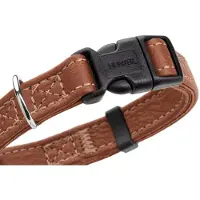 Hunter Mini Hondenhalsband Canadian Up Cognac Maat S/2 28-36 cm