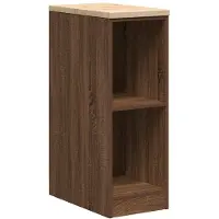 vidaXL Garagekast 30x51x85 cm massief grenenhout bruin eikenkleurig