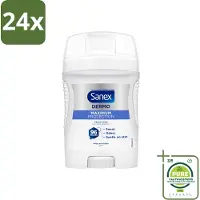 Sanex – Deodorant Stick – Maximum Protection 96H – 50 ml - Voordeelverpakking - 24 stuks - Anti-transpirant stick - 96 uur bescherming