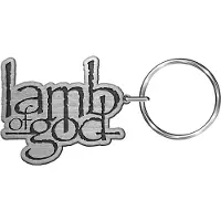 Ginza.se Lamb Of God - Logo Sleutelhanger - Zilverkleurig