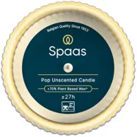 Spaas Pop Geurloze Kaars Brandduur ± 27u Middernacht Blauw