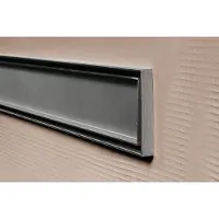 Wiper Betegelbare doucheplaat 120 x 120 cm Sirocco Oneway Showerlay doucheplank eenzijdig aflopend afvoer van roestvrij staal