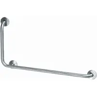 Mediqo-Line left angled bar RVS BAI090CS