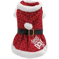 Plenty Gifts Kerst jurk santa's favorite dog