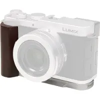 SmallRig 5943 L-Shaped Mount Plate with Wooden Handle for Panasonic Lumix L10 Silver