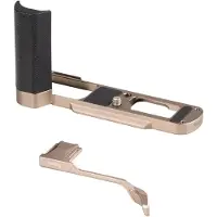 SmallRig 6136 L-Shaped Mount Plate with Silicone Handle for Panasonic Lumix L10 Titanium