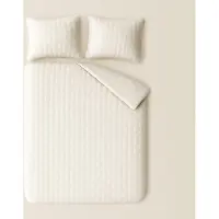 Zydante Dekbedovertrek Rabbit Bubble - Off White 240 x 200/220 cm