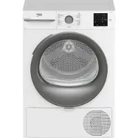 Beko Bm3t3823wmm - Warmtepompdroger 8 Kg 64 Db Energielabel D