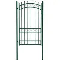 vidaXL Tuinpoorten EMMEN 104 x 134,5 cm Vergrendelbaar