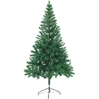 vidaXL Kunstkerstboom met standaard, 180 cm, 564 takken