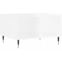 vidaXL Salontafel, hoogglanzwit, 60x50x36,5 cm, houtvezel
