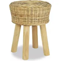 vidaXL Barkruk natuurlijk rattan